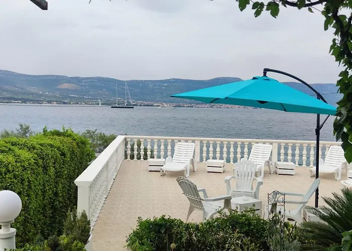 Fjaba - By The Sea - With The Big Terraces & Great Sea View Apartment Trogir